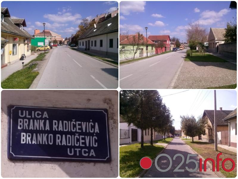 Apatinske ulice: Branka Radičevića - nekadašnja obala dunavskog rukavca