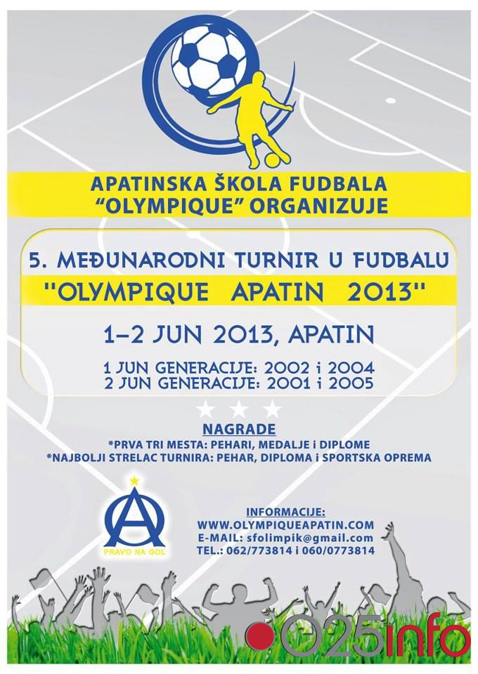 Sportska panorama - najava turnira \'Olimpik Apatin 2013.\' 