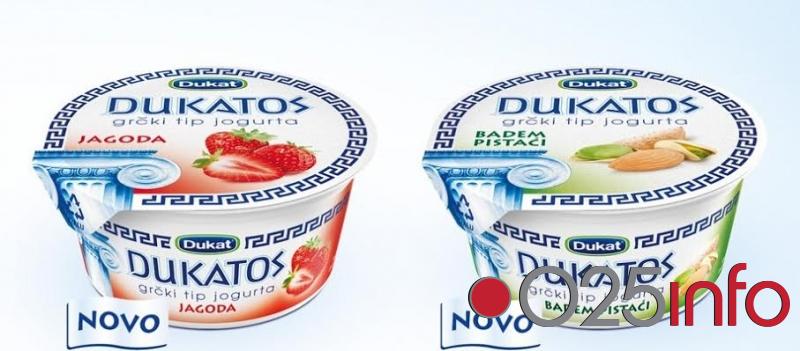 Novi božanski ukusi Dukatos grčkog jogurta na policima