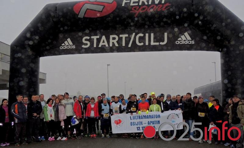 Održan prvi ultramaraton Osijek–Apatin