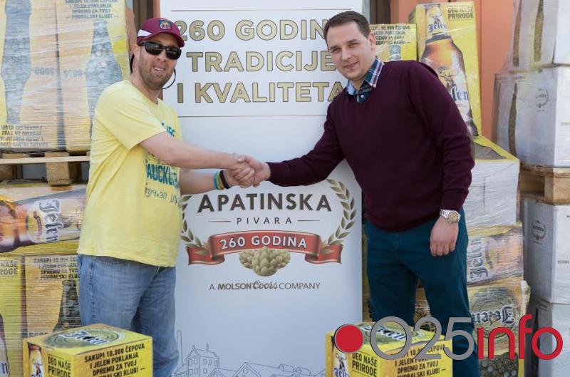 Apatinska pivara donirala 750000 čepova udruženju Čep za hendikep