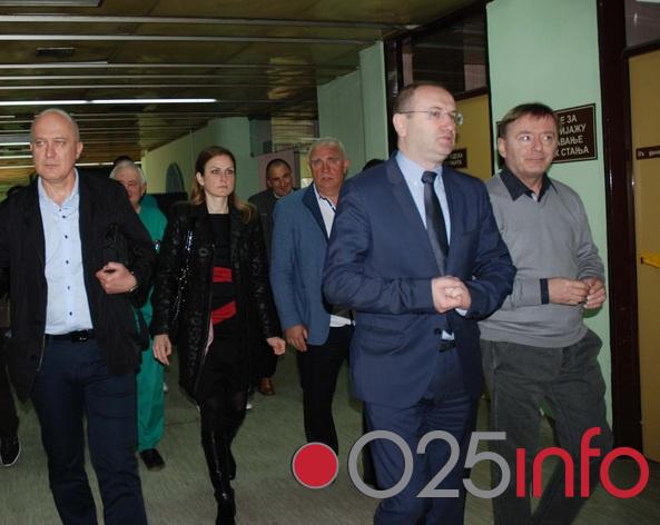 Pokrajinski sekretar Gojković u Somboru: Uskoro angio sala i u Gogama