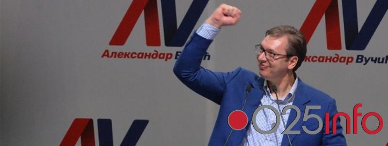 Vučić ubedljiv u Apatinu, osvojio 62,60 odsto glasova