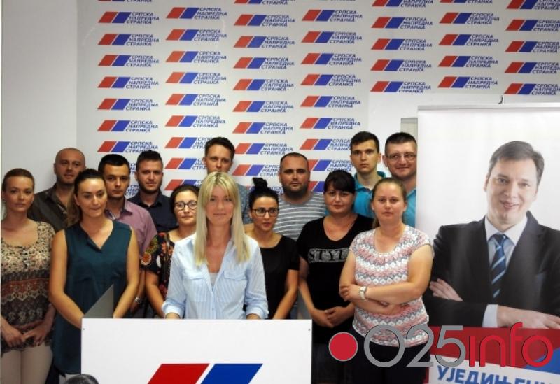 Konferencija OO SNS povodom predstojećih izbora za članove Saveta MZ
