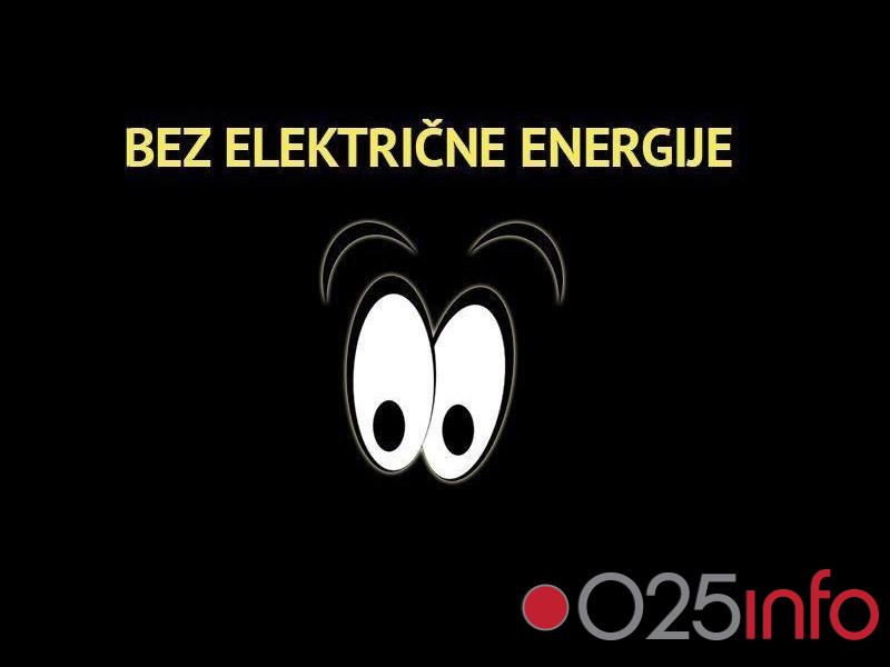 Deo Apatin sutra bez struje