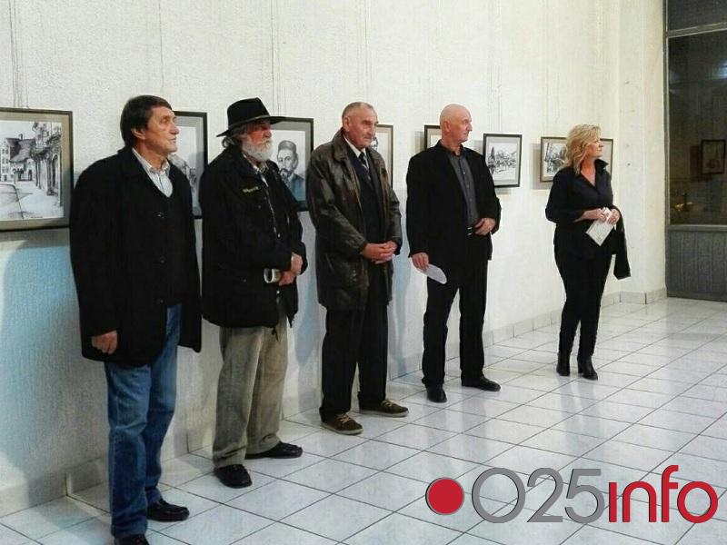 Otvorena izložba slika i crteža Miladina Šljukića