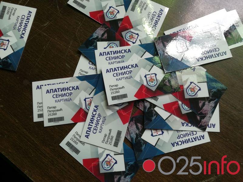 Novi benefiti za apatinske penzionere: senior kartice za ostvarivanje popusta