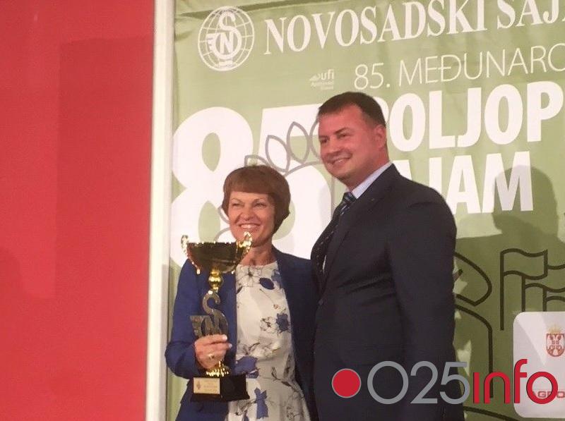 Crédit Agricole Srbija dobitnik šampionskog pehara na 85. Međunarodnom sajmu poljoprivrede