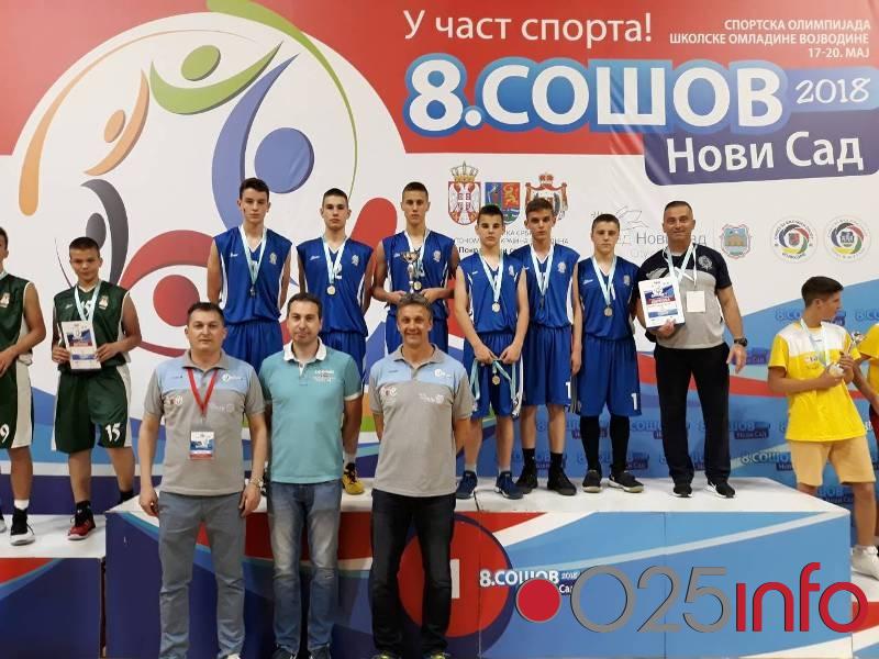 Košarkaši OŠ Žarko Zrenjanin olimpijski šampioni