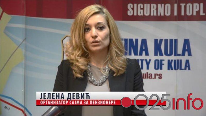 Sajam za penzionere u Kuli zakazan za 11. novembar