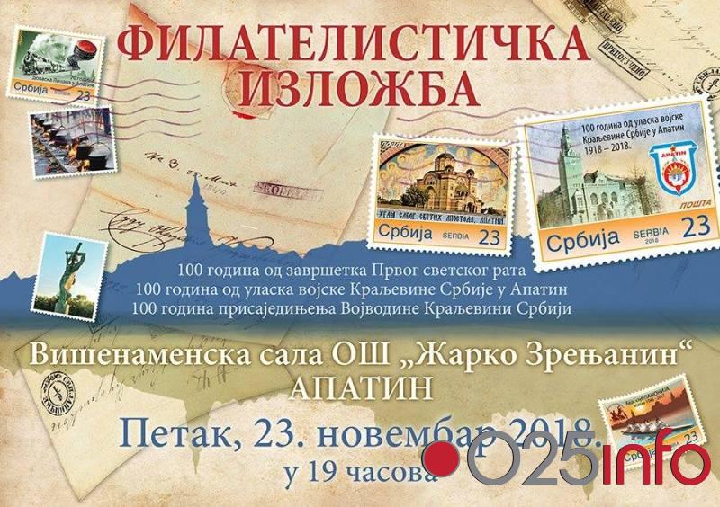 Apatin: Vikend pred nama namenjen filatelistima i kolekcionarima