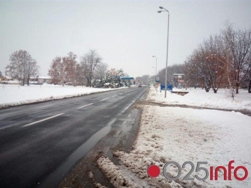 U opštini Odžaci očišćeni putevi prvog i drugog prioriteta