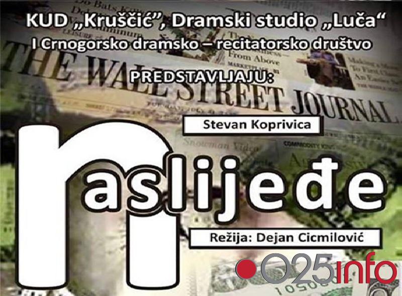 Dramski studio iz Kruščića u četvrtak gostuje u Kuli