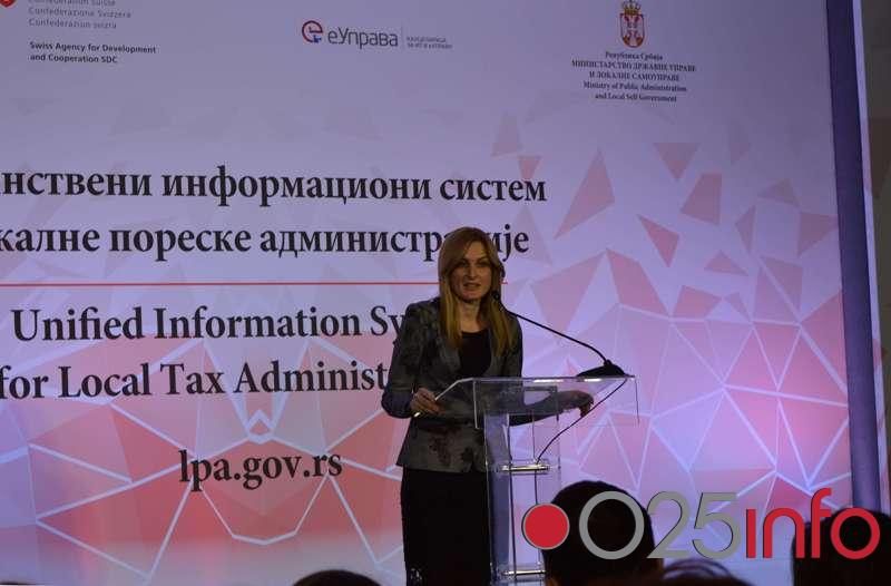 Predstavljen jedinstveni informacioni sistem lokalne poreske administracije