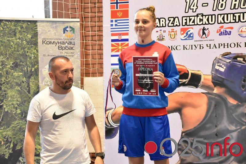 Kuljanka Aleksandra Tepavac osvojila srebro na Juniorskom kupu nacija u boksu