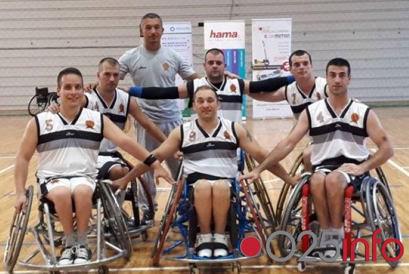 Košarkaši Dunava u kolicima treći na turniru u Rumuniji 