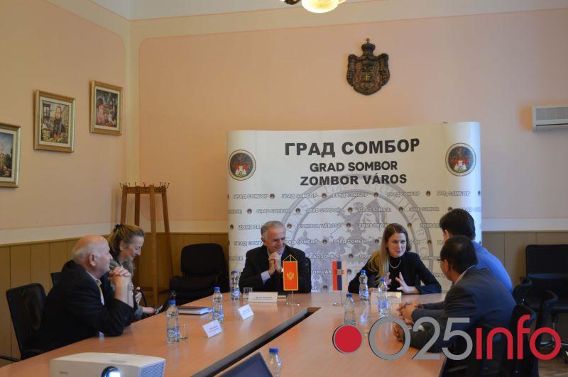 Sombor ugostio generalnog konzula Crne Gore 