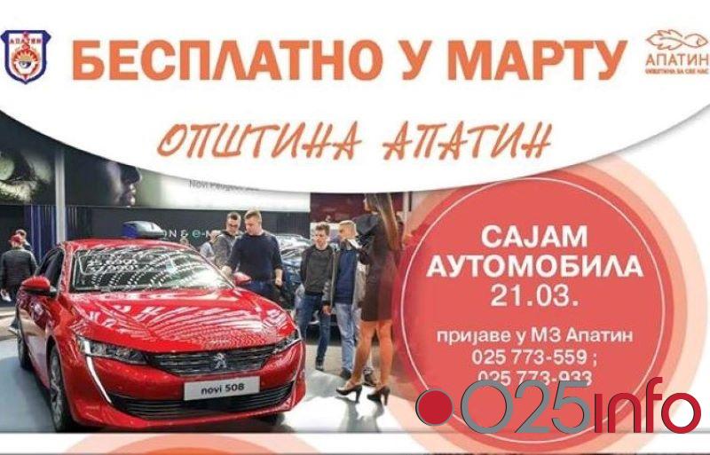 Besplatni sadržaji Opštine Apatin u martu 