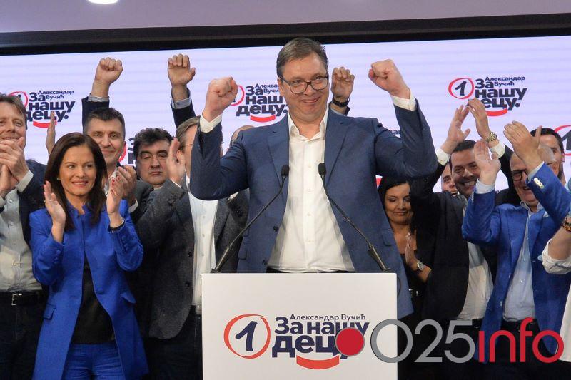 Vučić: Dobili smo ogromno poverenje građana, više od dva miliona glasova