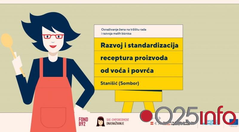 Radionica recepture za žene iz Sombora i okoline