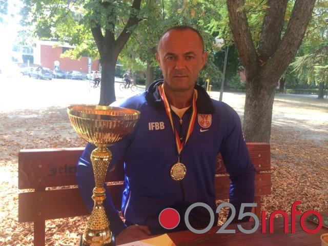 Apatinac Goran Ćopić prvak Balkana u bodibildingu