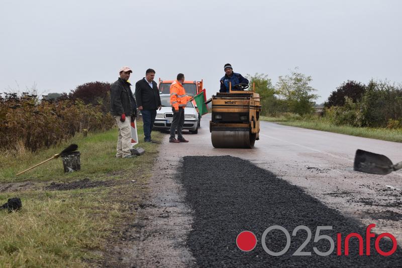 Obilazak radova na lokalnom putu L-410