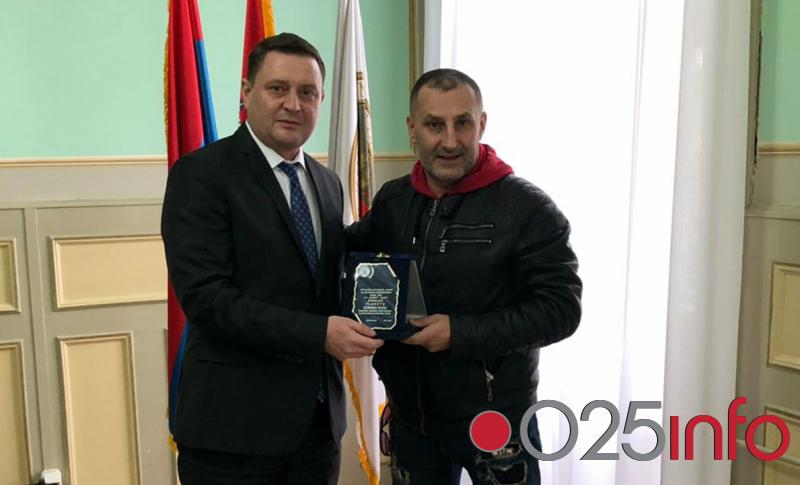 Zoran Rus dobio zahvalnicu za nesebično zalaganje u razvoju sporta