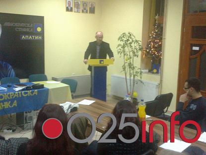 Kandidat DS-a za pokrajinskog poslanika, dr Bruno Urbanovski