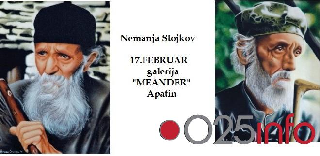 Izložba mladog somborskog slikara, Nemanje Stojkova